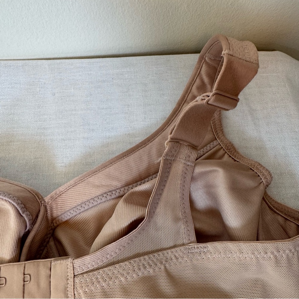 Glamorize 38E Women's Tan Bra No Underwire 0057 - Picture 5 of 16